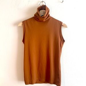 Vintage Rust 60s / 70s Sleeveless Tank